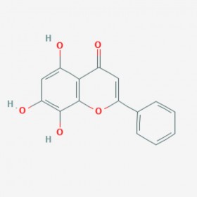 去甲漢黃芩素  5,7,8-Trihydroxyflavone  4443-09-8 C15H10O5