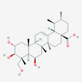 羥基積雪草酸 Madecassic acid 18449-41-7 C30H48O6