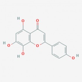 異野黃芩素  8-Hydroxyapigenin 41440-05-5 C15H10O6