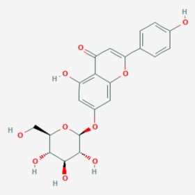 芹菜素-7-O-β-D-吡喃葡萄糖苷 Apigenin 7-glucoside 578-74-5 C21H20O10