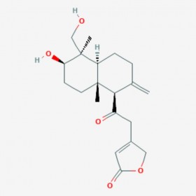 4-去氧-11-氧化穿心蓮內酯 14-Deoxy-11-oxoandrographolide 42895-57-8 C20H28O5