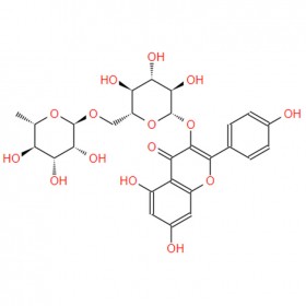 山柰酚-3-O-蕓香糖苷 Kaempferol-3-O-rutinoside  17650-84-9 C27H30O15