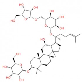 三七皂苷Fe Notoginsenoside Fe 88105-29-7 C47H80O17