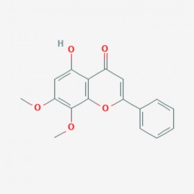 蘇薺苧黃酮 5-Hydroxy-7,8-dimethoxyflavone 3570-62-5 C17H14O5