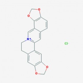 鹽酸黃連堿 Coptisine chloride 6020-18-4 C19H14ClNO4