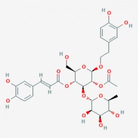 2-乙酰基毛蕊花糖苷 2-Acetylacteoside 94492-24-7 C31H38O16