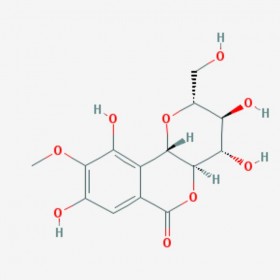 巖白菜素 Bengenin 477-90-7 C14H16O9