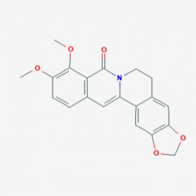 氧化小檗堿 Berlambine 549-21-3 C20H17NO5