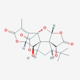 銀杏內(nèi)酯K Ginkgolide K 153355-70-5 C20H22O9