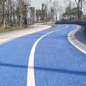 彩色透水混凝土路 露石子透水混凝土 透水性混凝土