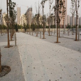 彩色混凝土 操場彩色透水混凝土 海綿城市透水地坪