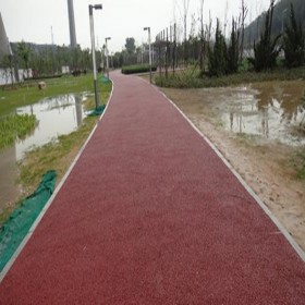 普通透水混凝土 無砂透水混凝土 透水露骨混凝土