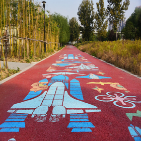 園林道路彩色混凝土 海綿城市透水混凝土 c20透水混凝土 報價表