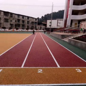 彩色露骨透水混凝土 彩色地面透水混凝土 生態透水路面 材料廠家直銷