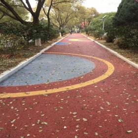 花紋景觀彩色混凝土 c30彩色透水混凝土 透水性混凝土 彩色透水混凝土廠家