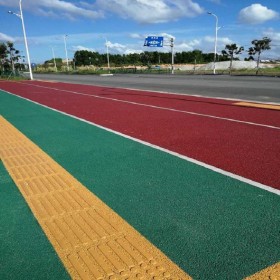 東莞市 生態透水混凝土 車行彩色透水混凝土路 生態透水地坪 名氣廠家推薦