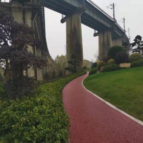 清遠市 生態透水露骨混凝土 彩色地面透水混凝土 海綿城市透水砼 材料廠家現貨供應