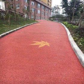 衡陽市 彩色透水混凝土道路 彩色透水地面 生態(tài)透水混凝土 彩色透水綠道 材料廠家品質(zhì)優(yōu)先