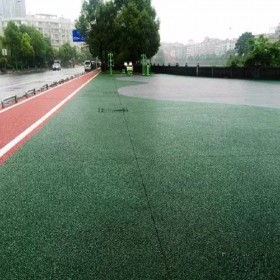 云南省 路面彩色透水混凝土 生態透水混凝土 c25透水混凝土 材料廠家批發