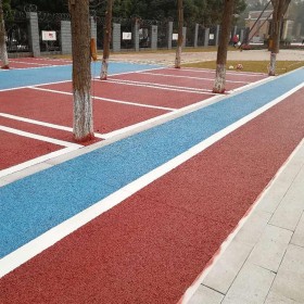 透水整體路面  小區內的透水路面 庭院透水混凝土 透水步道 批發價格