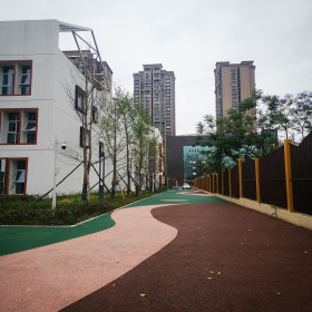 閬中市 透水砼路面 混凝土透水車行道 公園透水地坪 生產企業