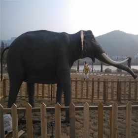 仿真大象動物模型 仿真動物制造廠家