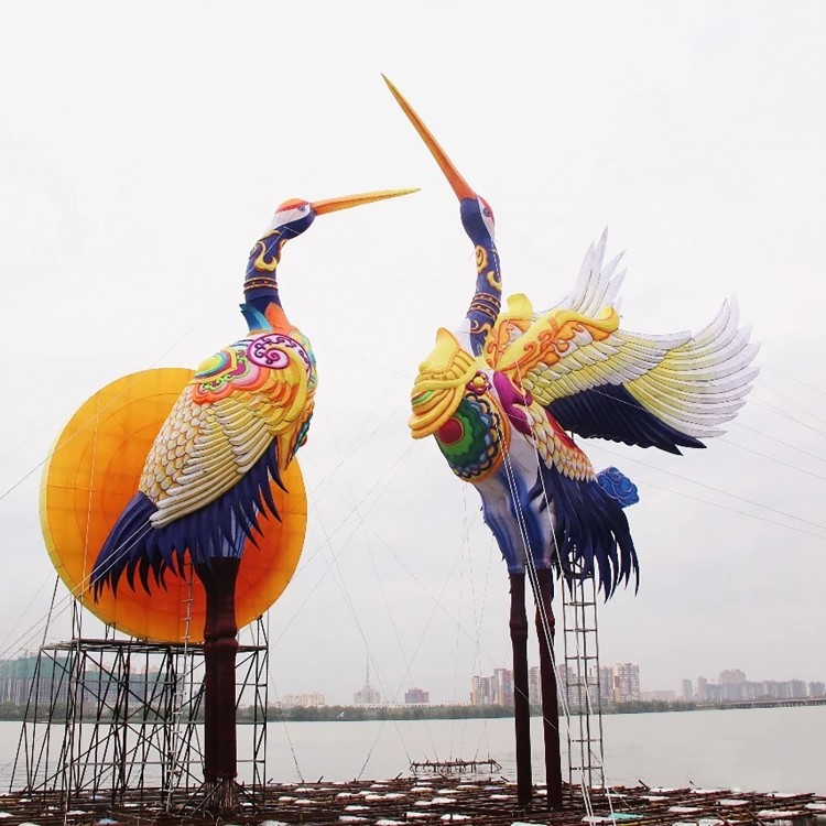 彩燈花燈制作 室外公園廣場景觀裝飾燈 匠心鑄就燈會盛景